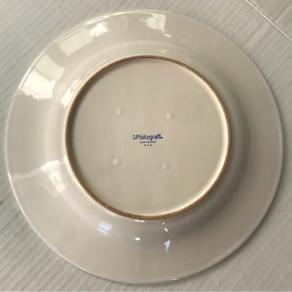 Set Of 2 Vintage Pfaltzgraff “Orchard” Dinner Plates 11” - Picture 4 of 6